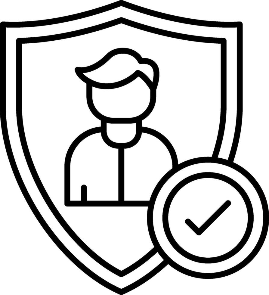Shield Icon Design Symbol vector
