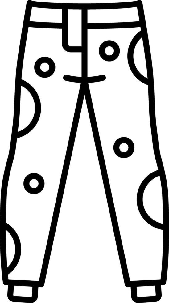 Pants Icon Design Symbol vector