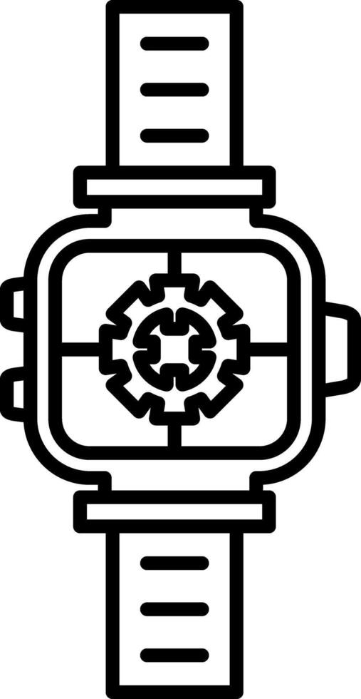 Smartwatch Icon Design Symbol vector