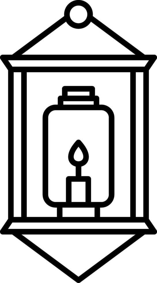 Lantern Icon Design Symbol vector