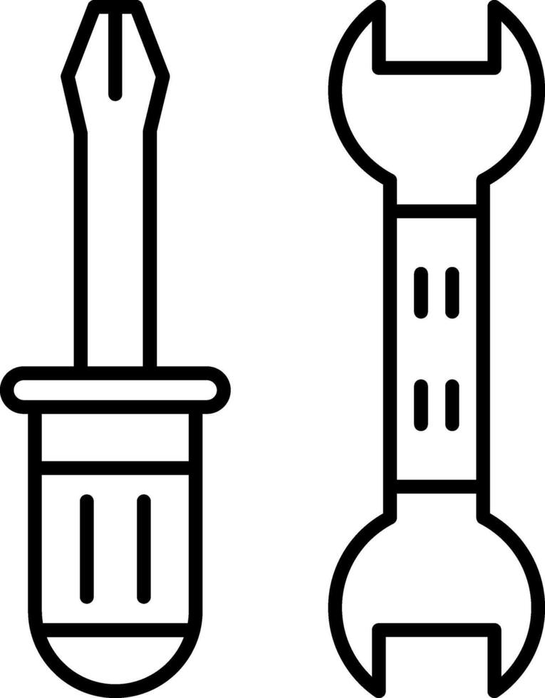 Wrench Icon Design Symbol vector