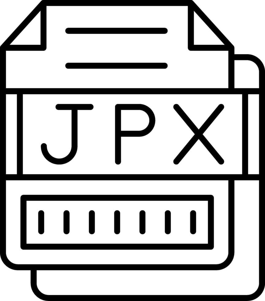 JPX Icon Design Symbol vector