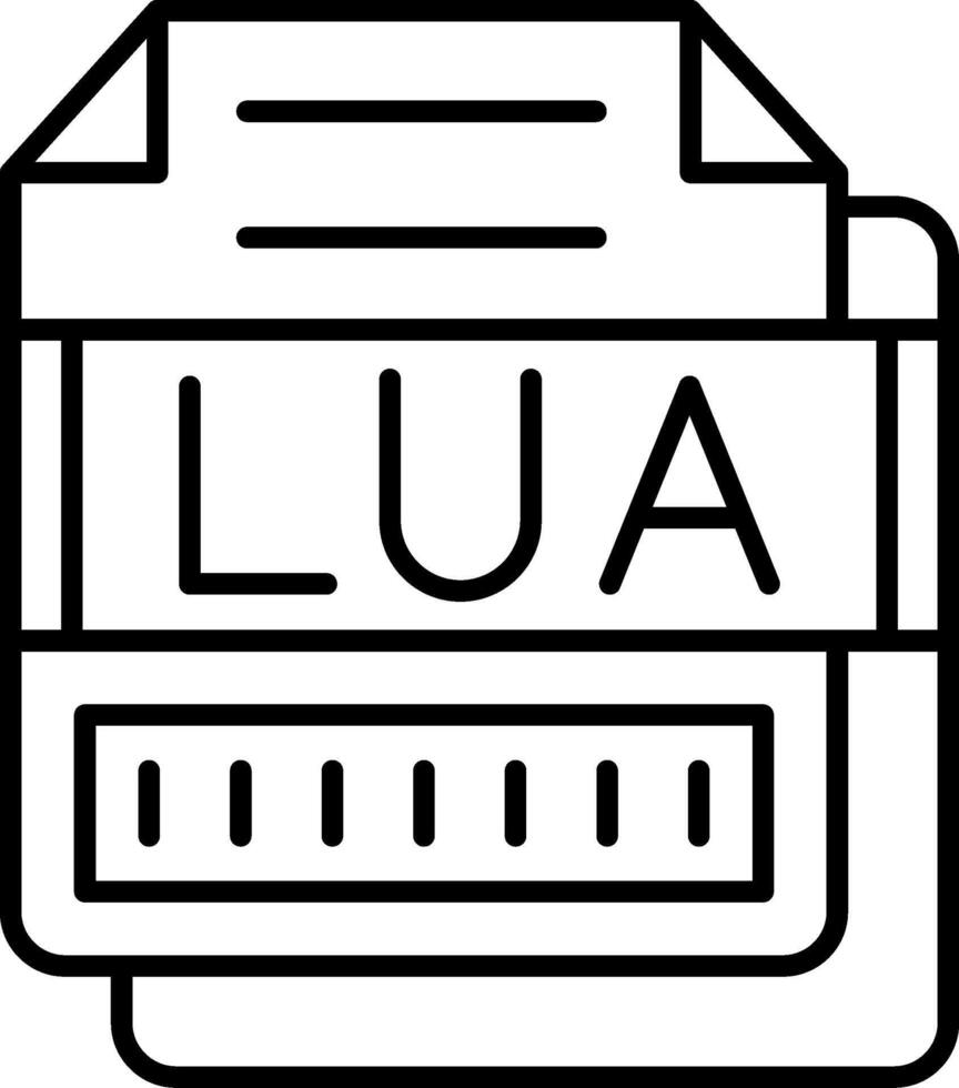 LUA Icon Design Symbol 54380908 Vector Art at Vecteezy