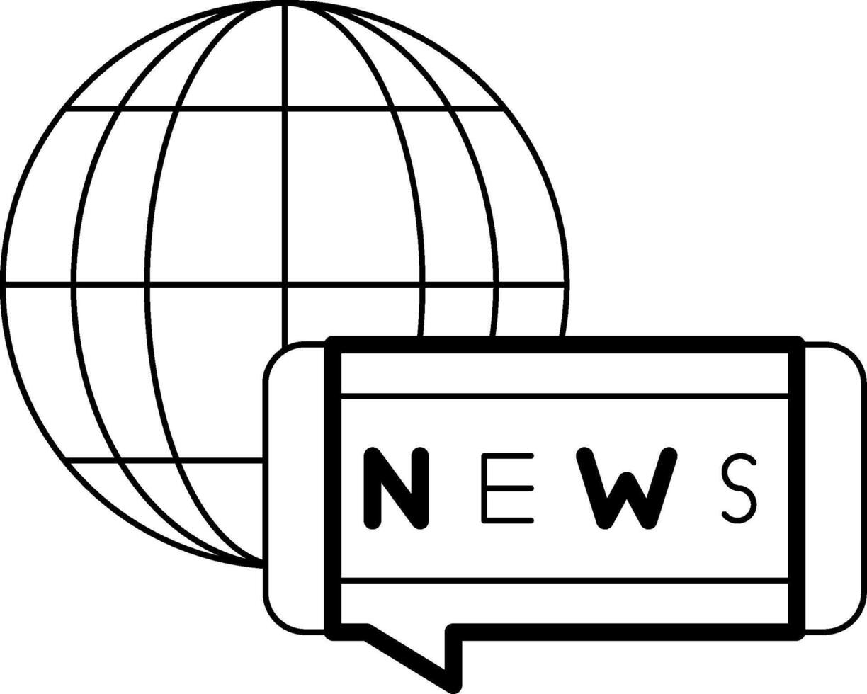 News Icon Design Symbol vector