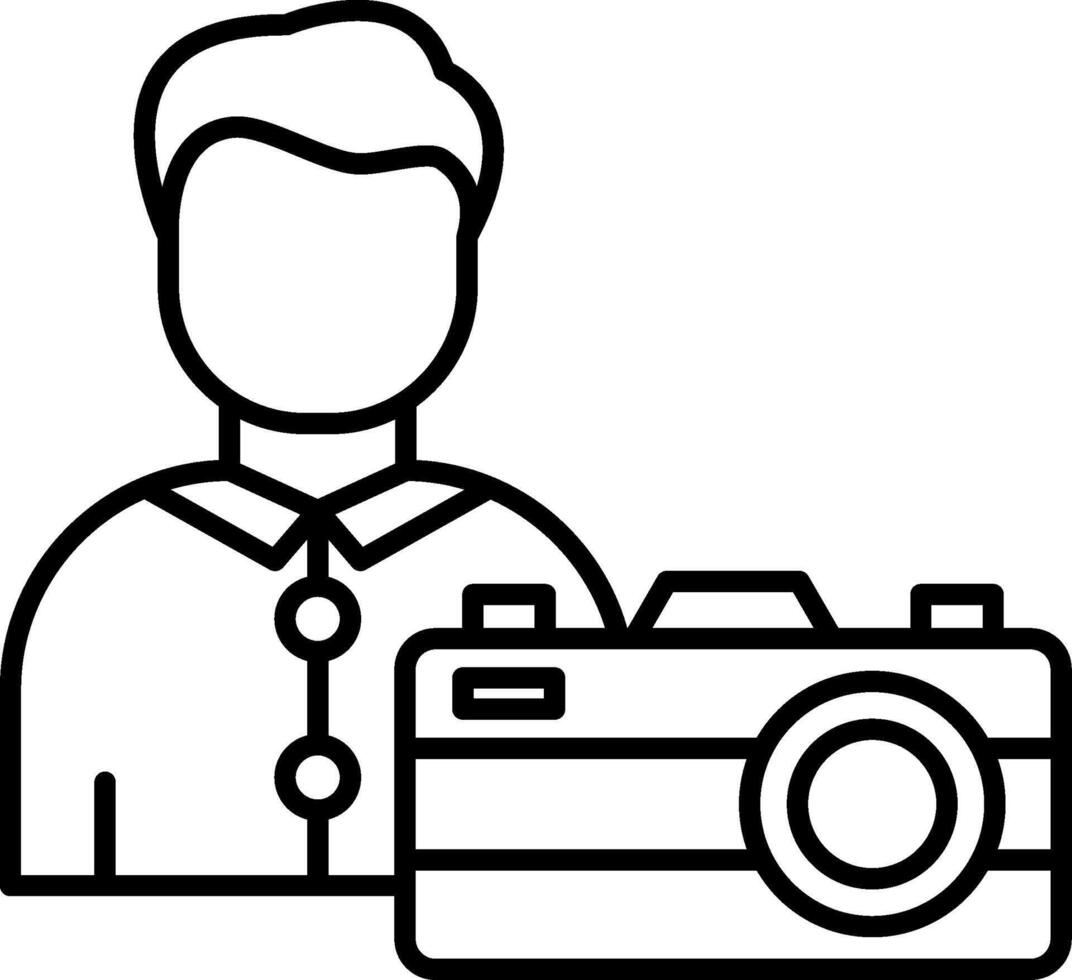 Photographer Icon Design Symbol vector