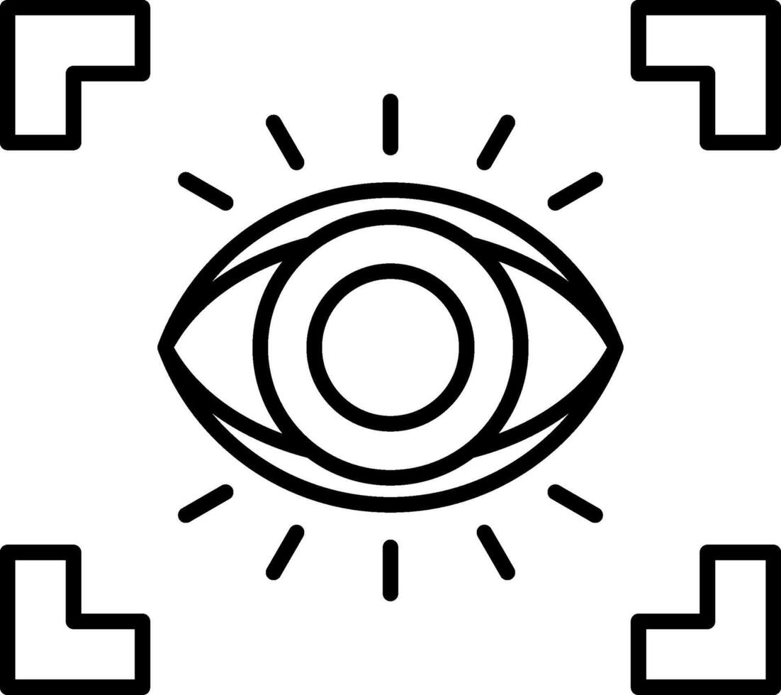 Eye Icon Design Symbol vector