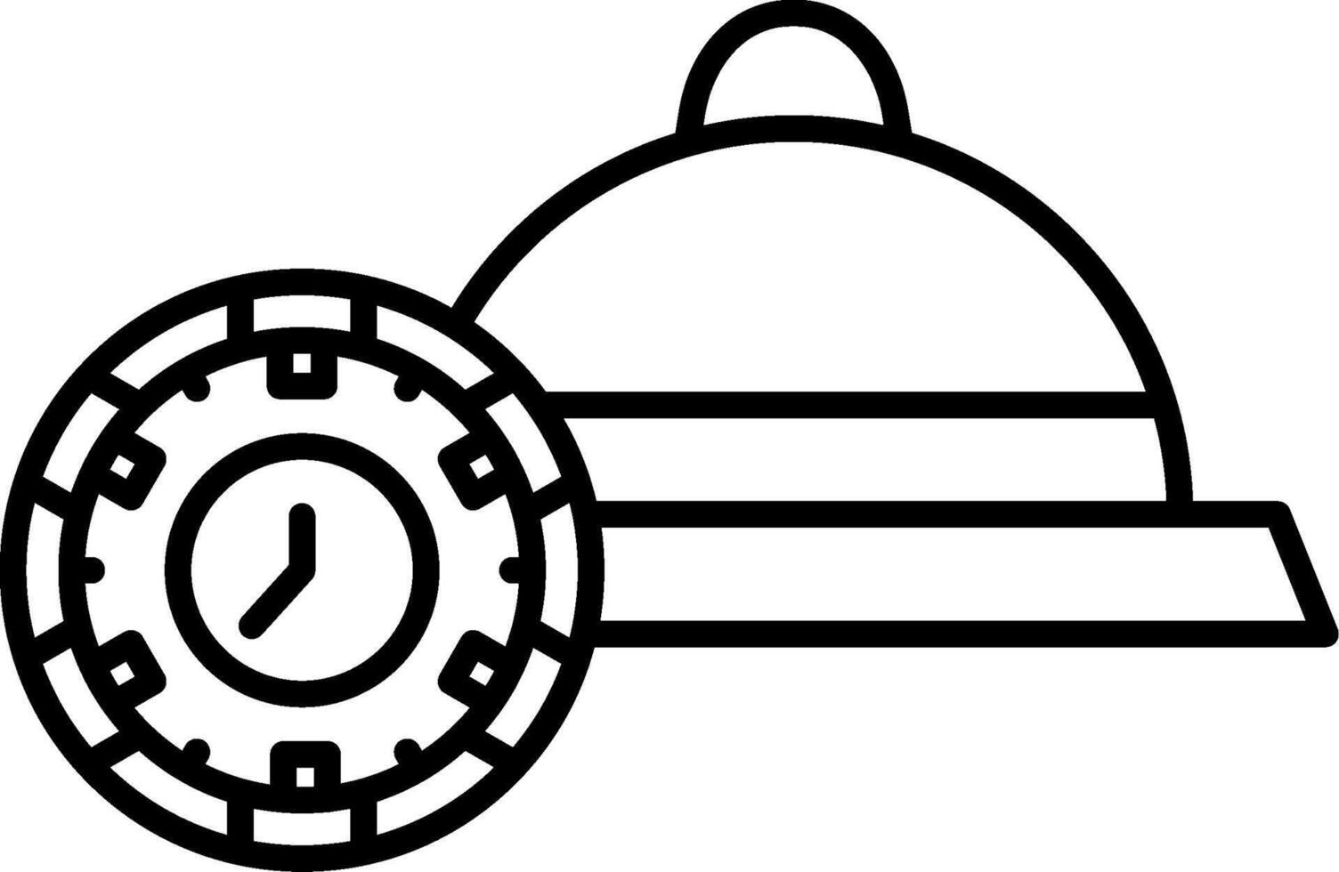Cooking Time Icon Design Symbol vector