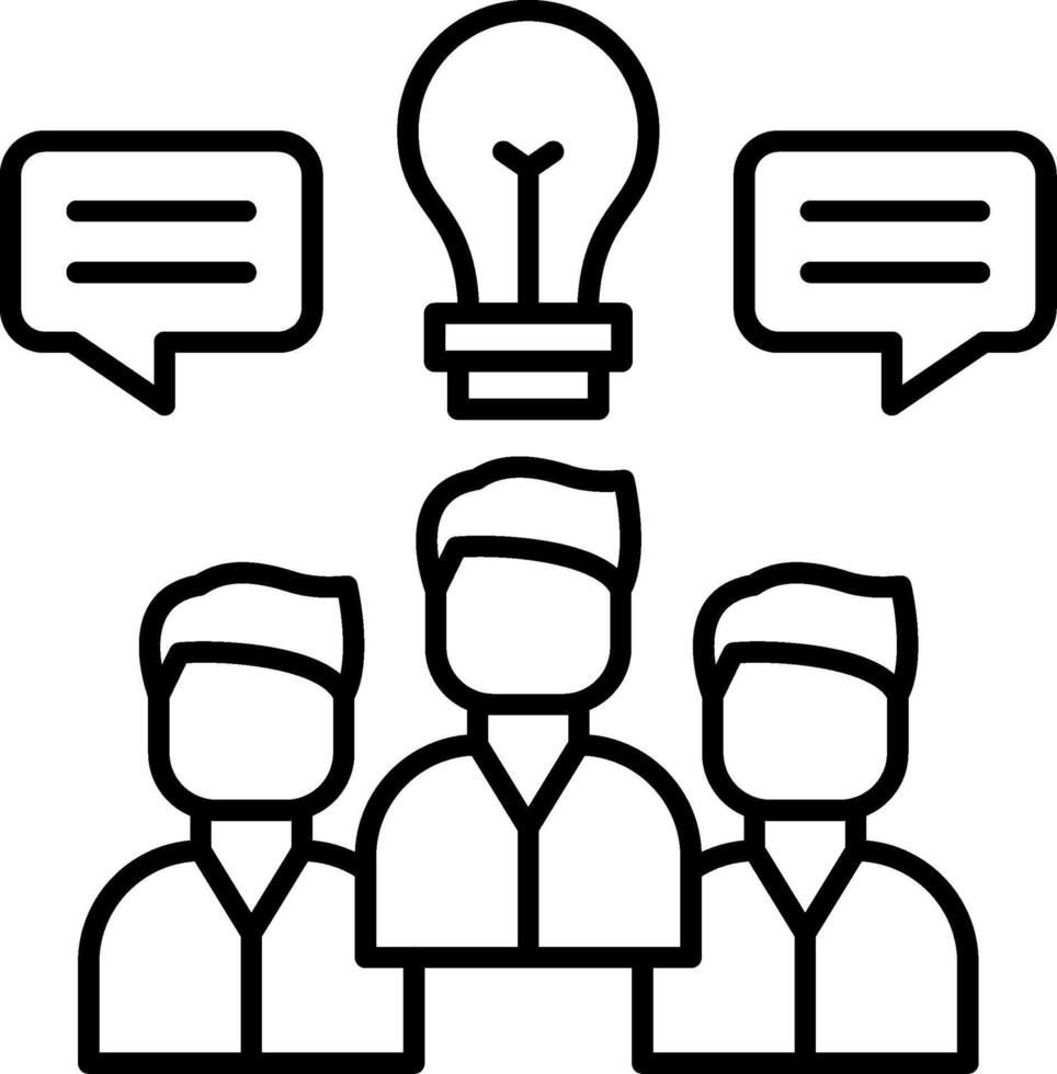 Team Work Icon Design Symbol vector