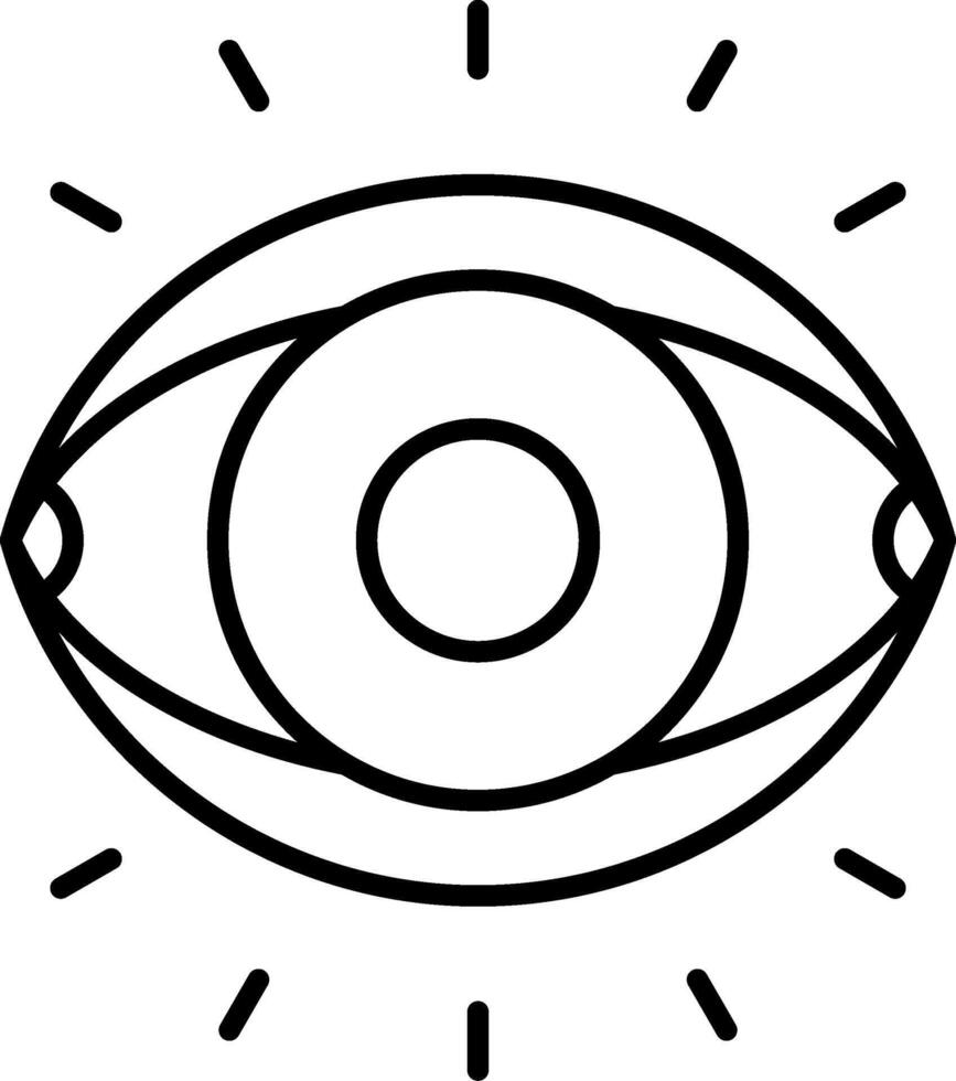 Eye Icon Design Symbol vector