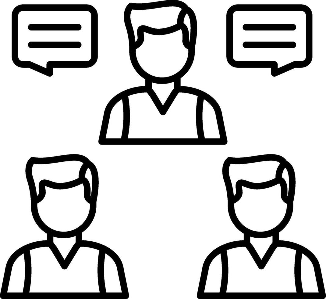 Team Icon Design Symbol vector