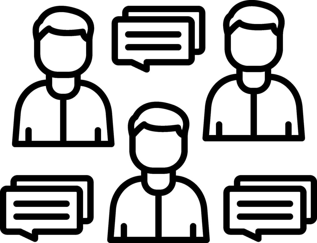 Communication Icon Design Symbol vector