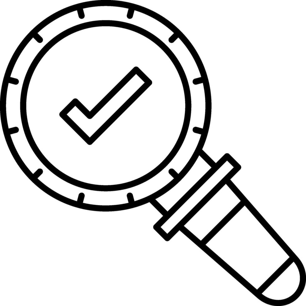 Magnifying Glass Icon Design Symbol vector