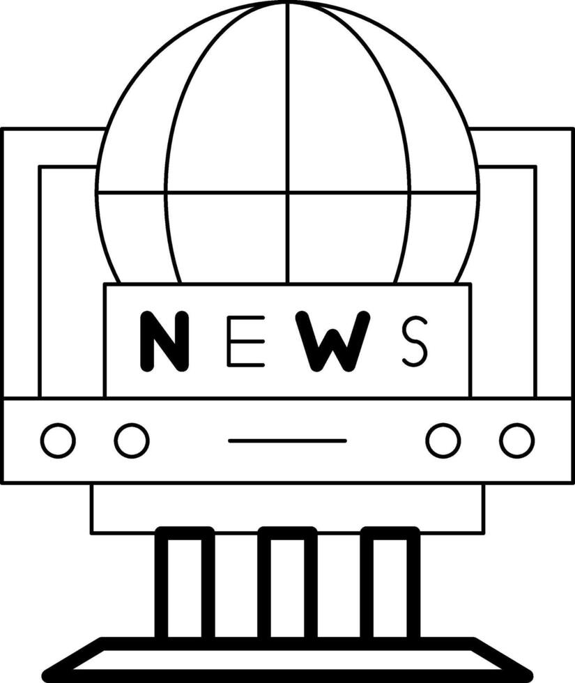 News Icon Design Symbol vector