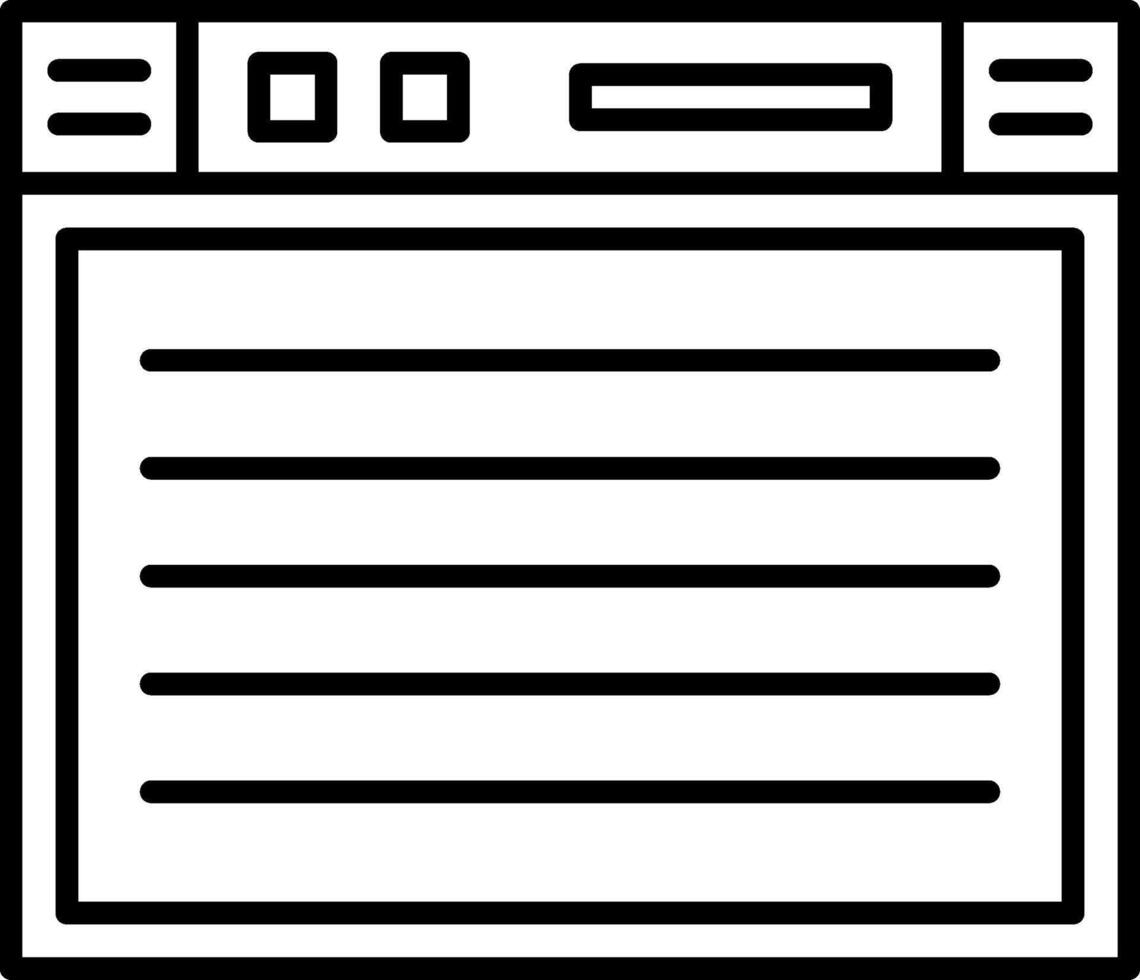Browser Icon Design Symbol vector