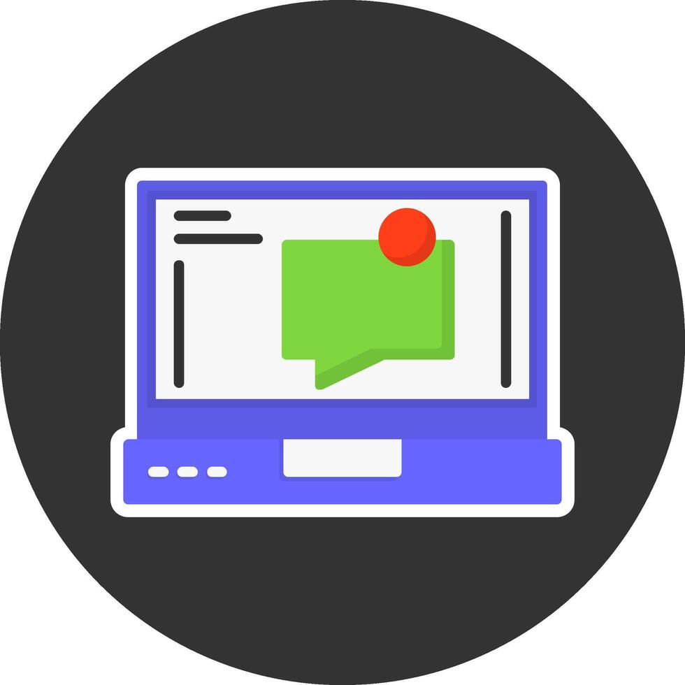 Messages Flat Grey Circle Style Icon vector