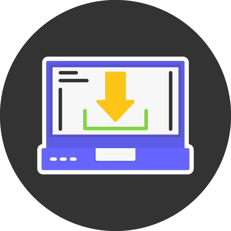 Download Flat Grey Circle Style Icon vector
