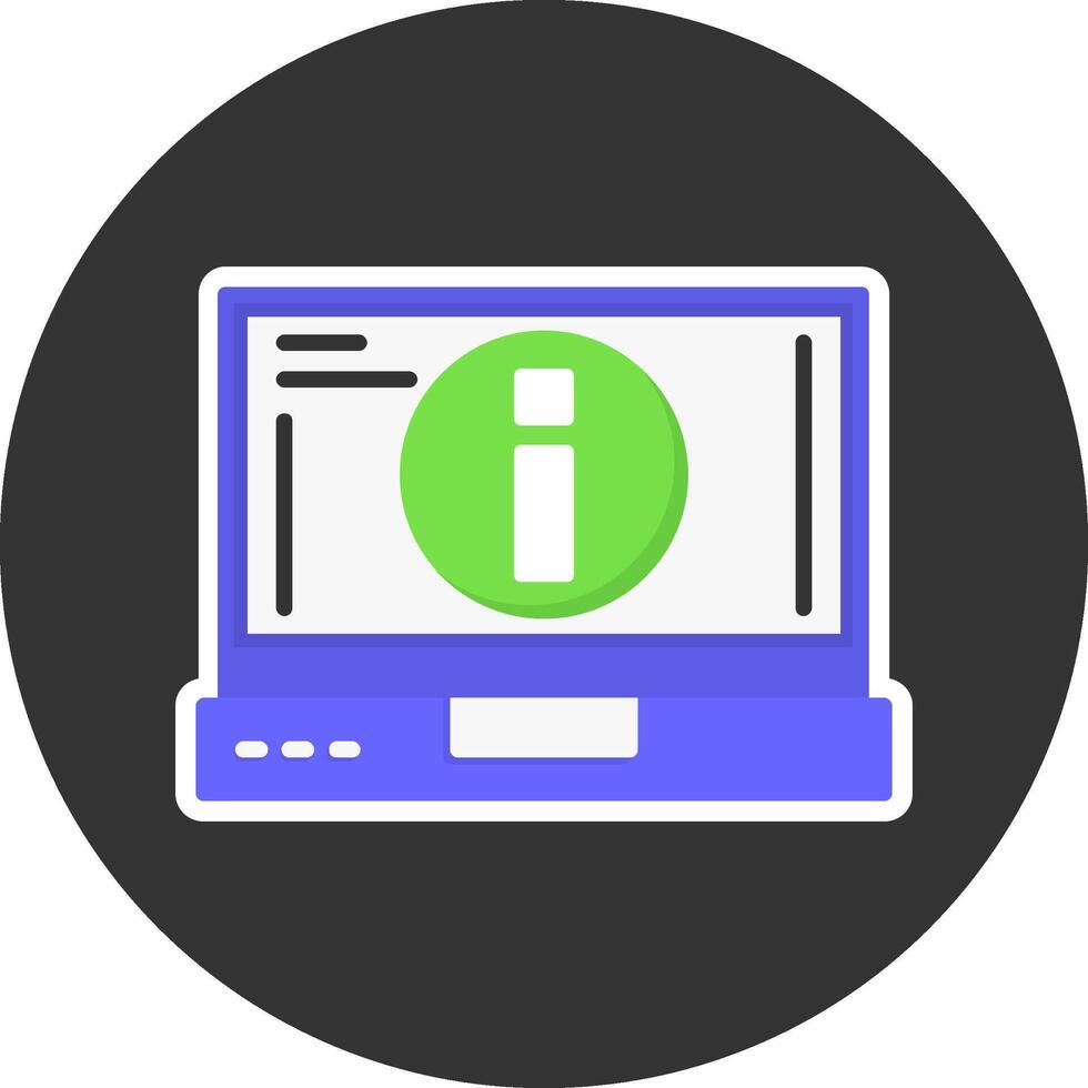 Info Flat Grey Circle Style Icon vector