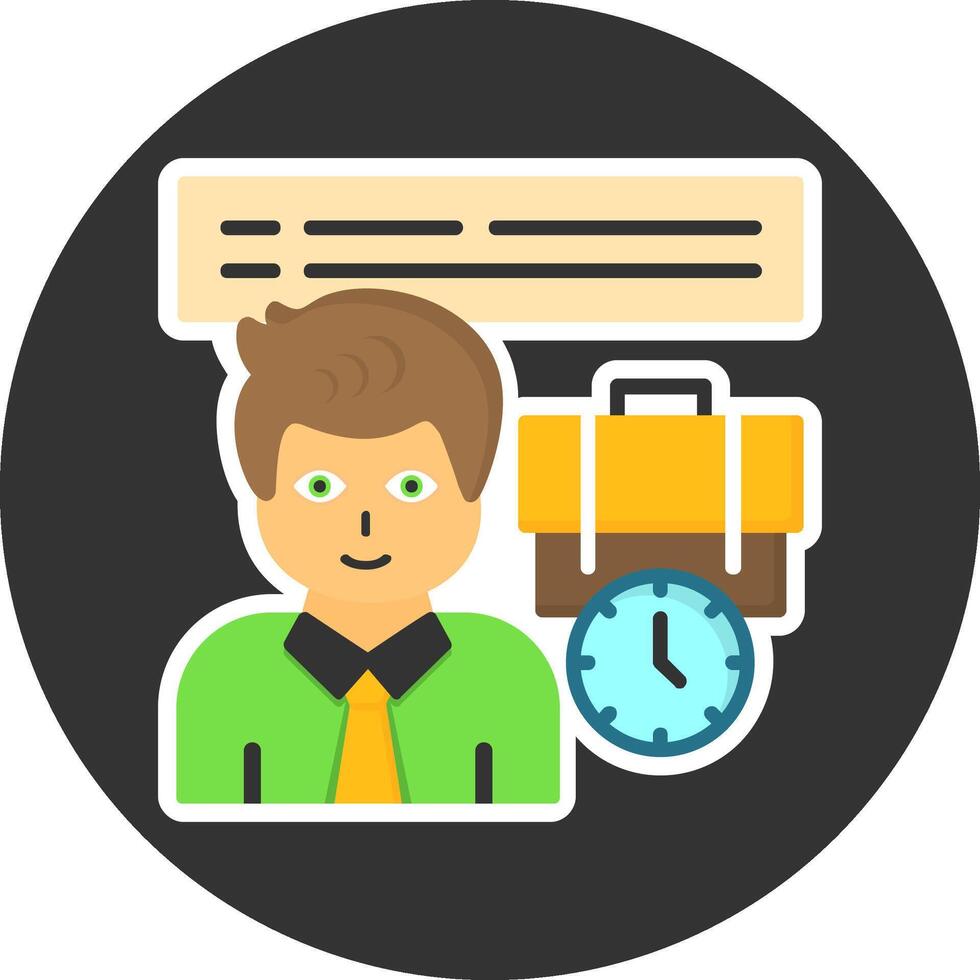 Flexibility Flat Grey Circle Style Icon vector