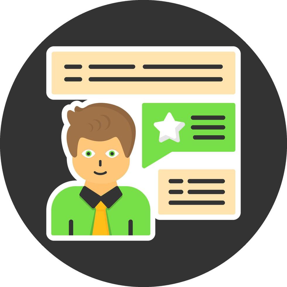 Feedback Flat Grey Circle Style Icon vector