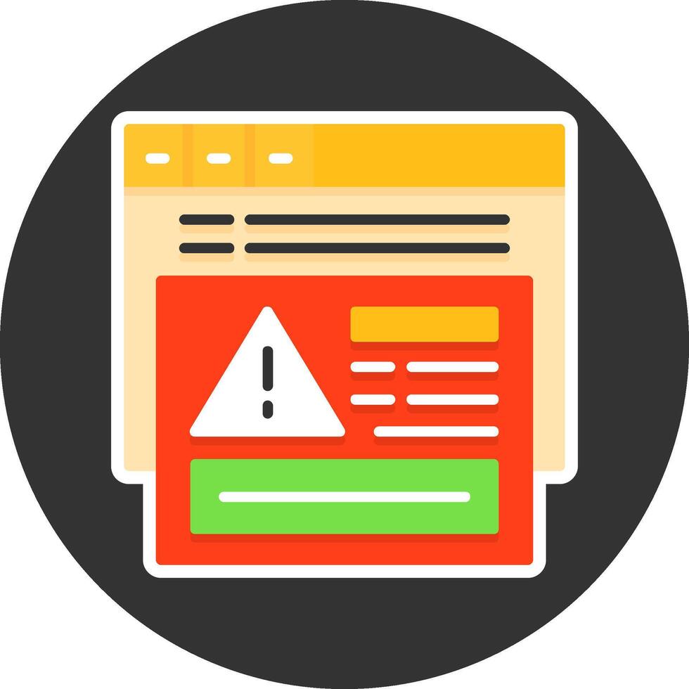 404 error Flat Grey Circle Icon Style vector