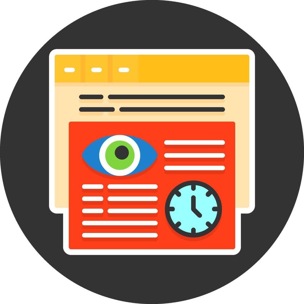 Users Flat Grey Circle Icon Style vector