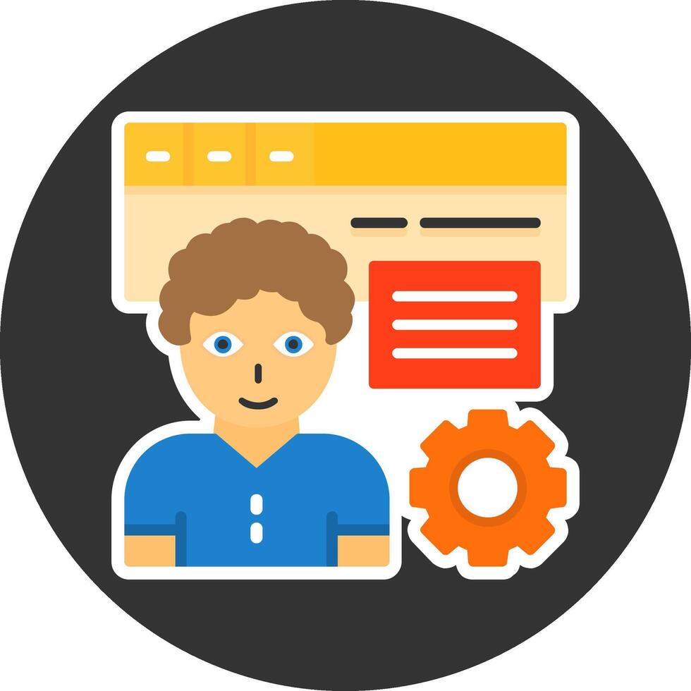Link outreach Flat Grey Circle Icon Style vector
