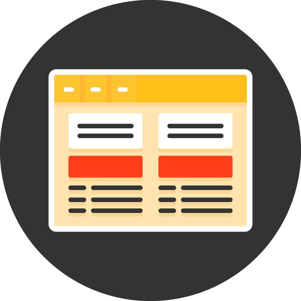 Impressions Flat Grey Circle Icon Style vector