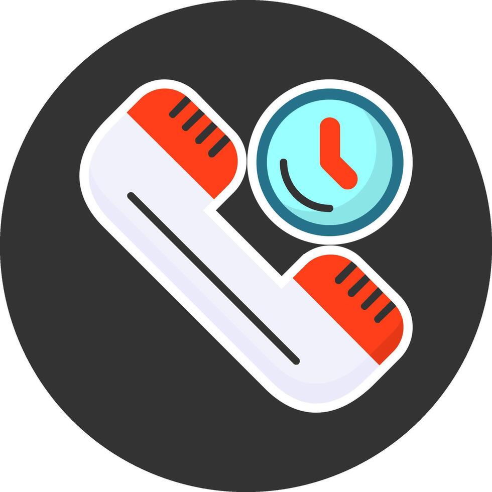 Support Flat Grey Circle Style Icon vector