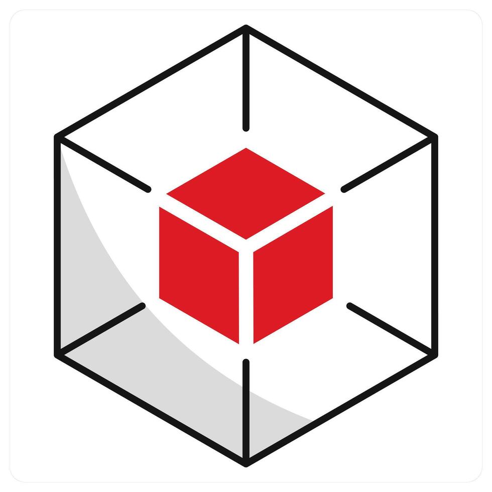 Blockchain and cryptocurrency icon concept vector
