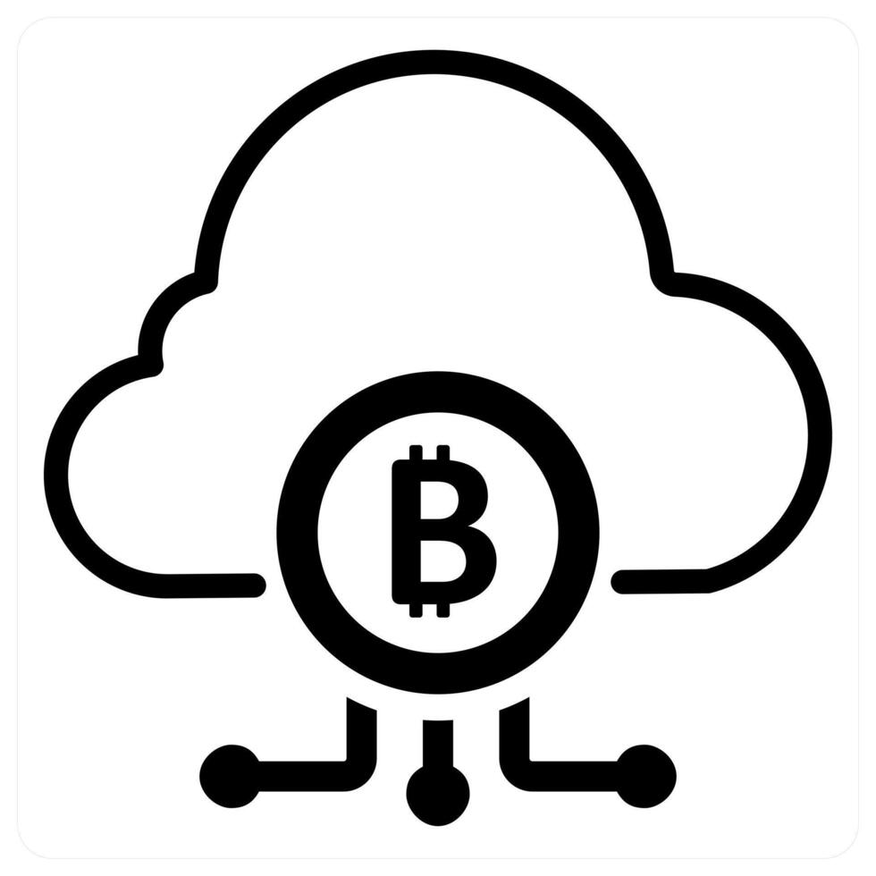 Saas and software icon concept vector