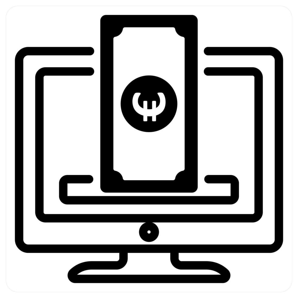 Crowdfunding Platform and fundraising icon concept vector