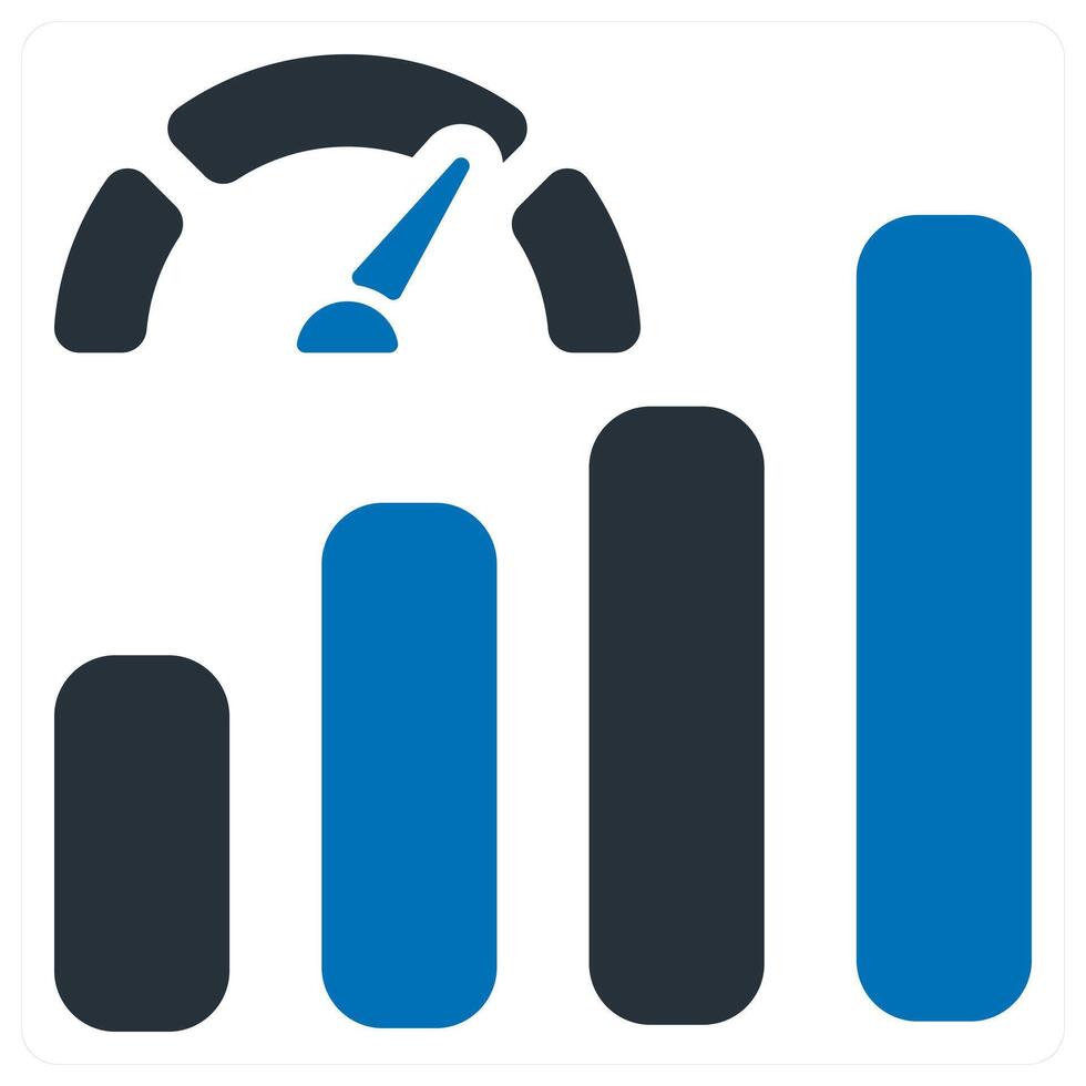 Improve Performance and optimize icon concept vector