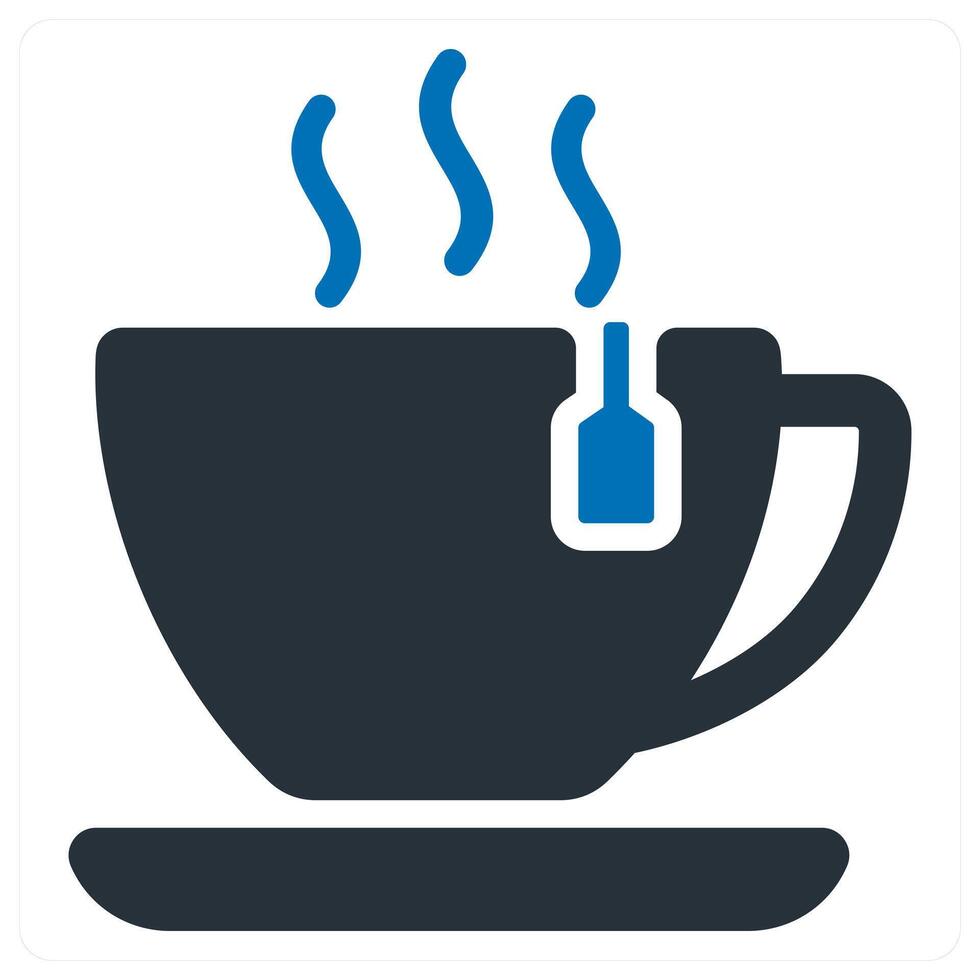 Tea Break and pause icon concept vector