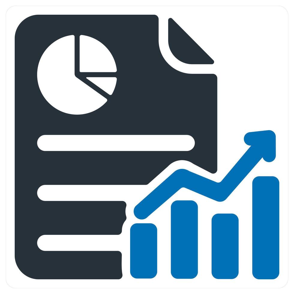 Business Progress and success icon concept vector