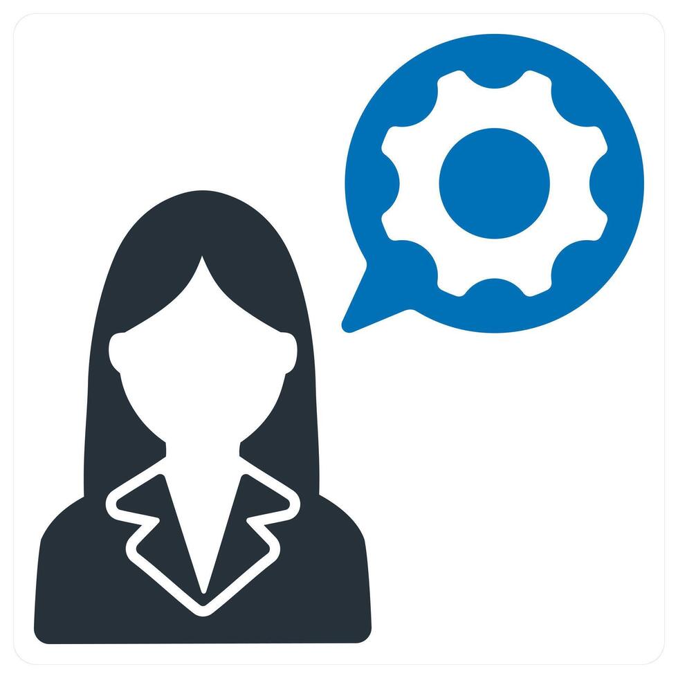 Technical Support and help icon concept vector