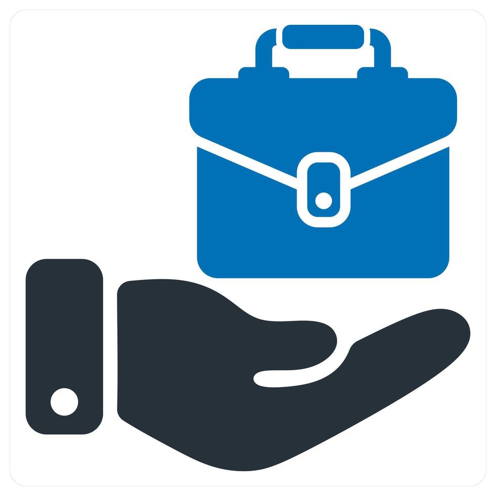 Employment and work icon concept vector