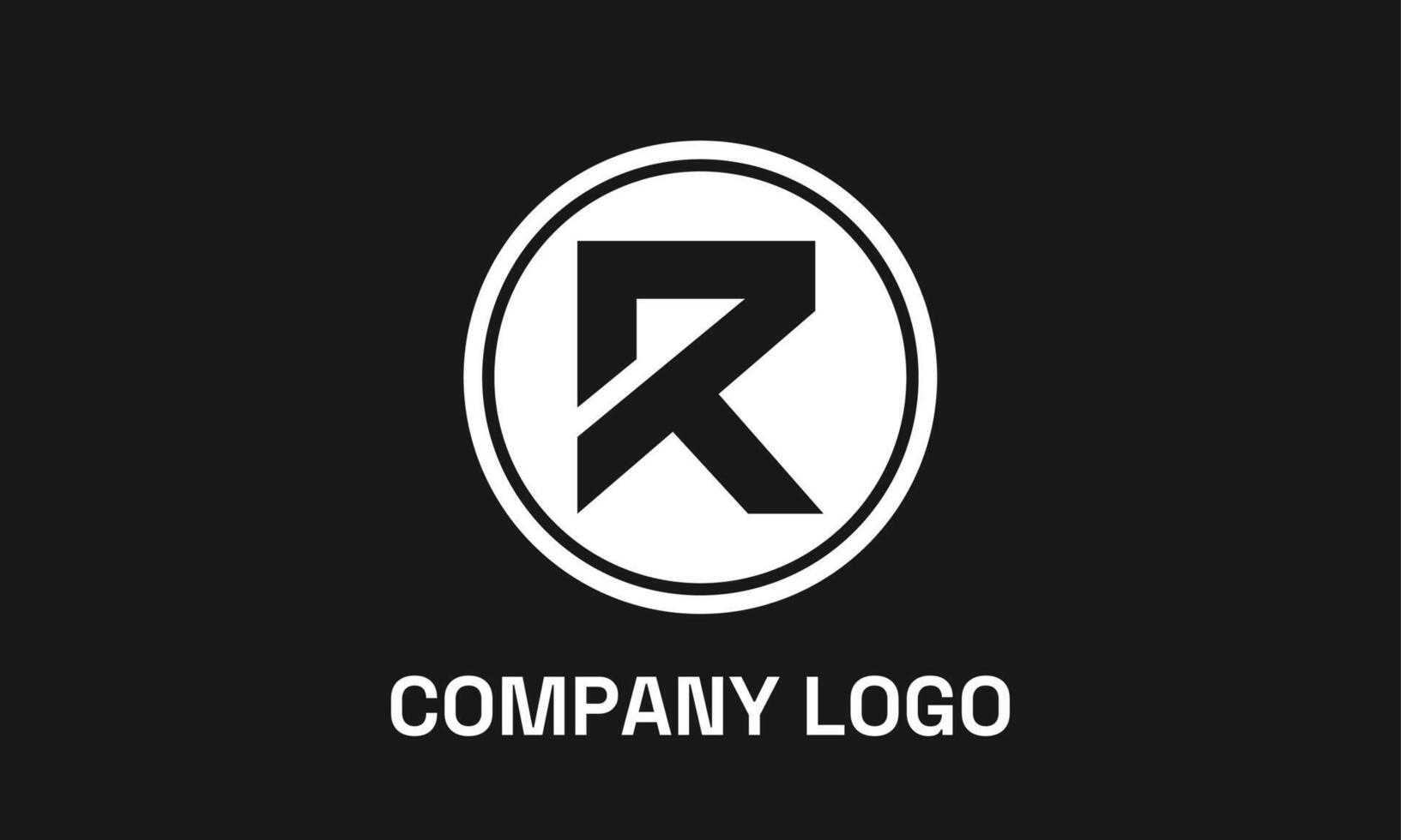 Bold R Elegant and creative Logo for your Business vector