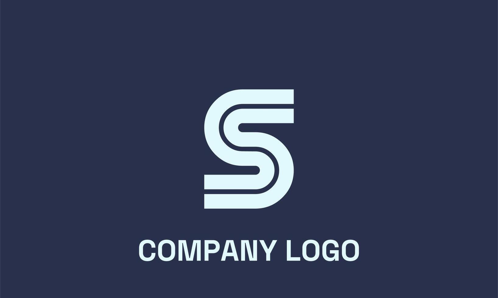 Geometric Abstract Logo with a Modern Twist vector