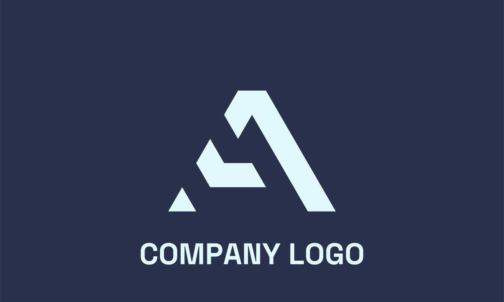 Futuristic Abstract Logo for Cutting-Edge Brands vector