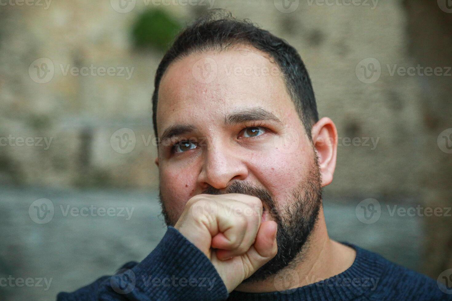 Bite Of The Hand Is A Sign Of Stress photo