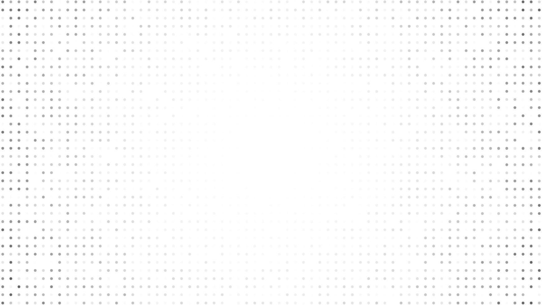 Monochrome halftone background with dots vector