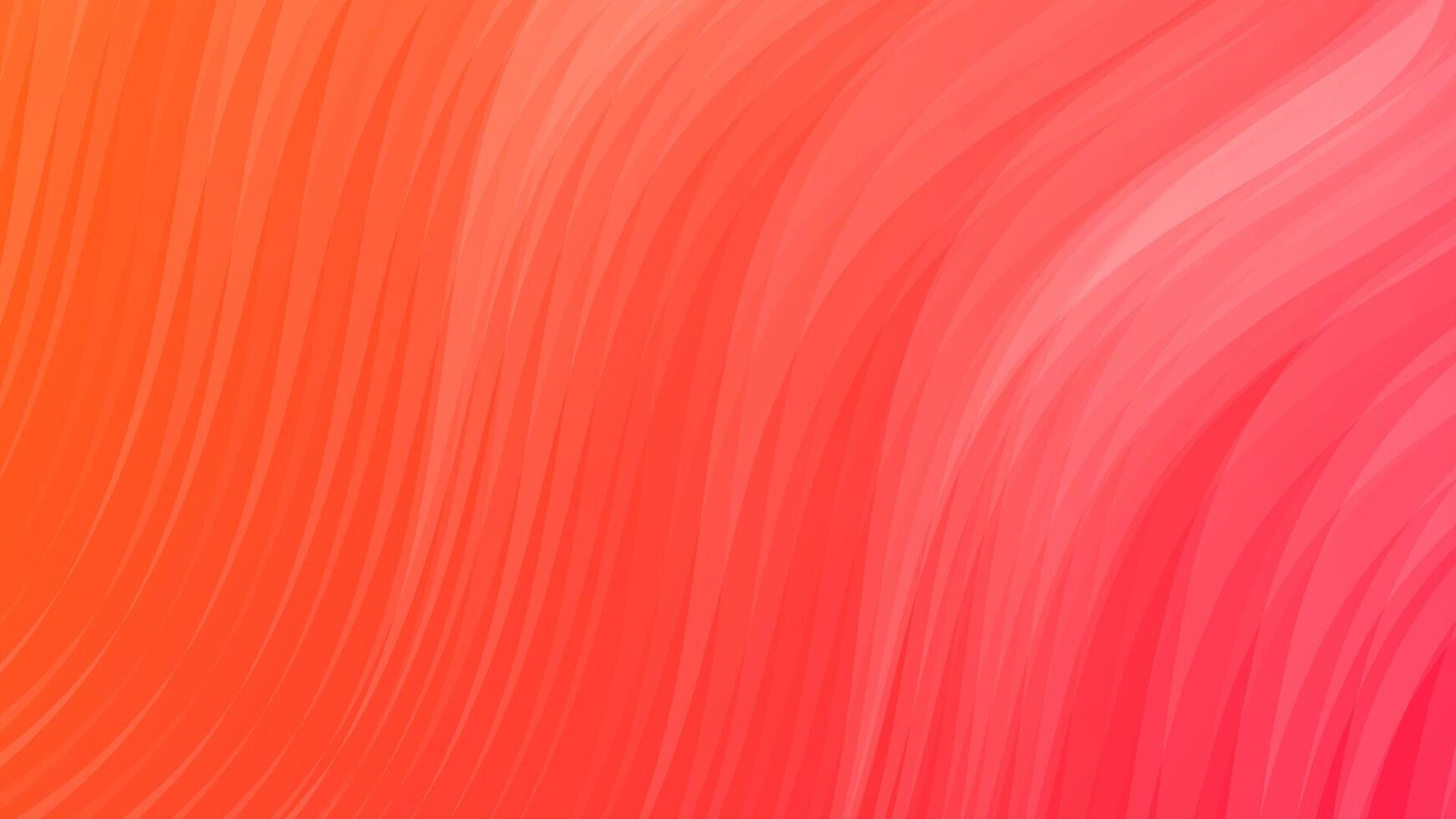 Modern colorful gradient background with wave lines vector