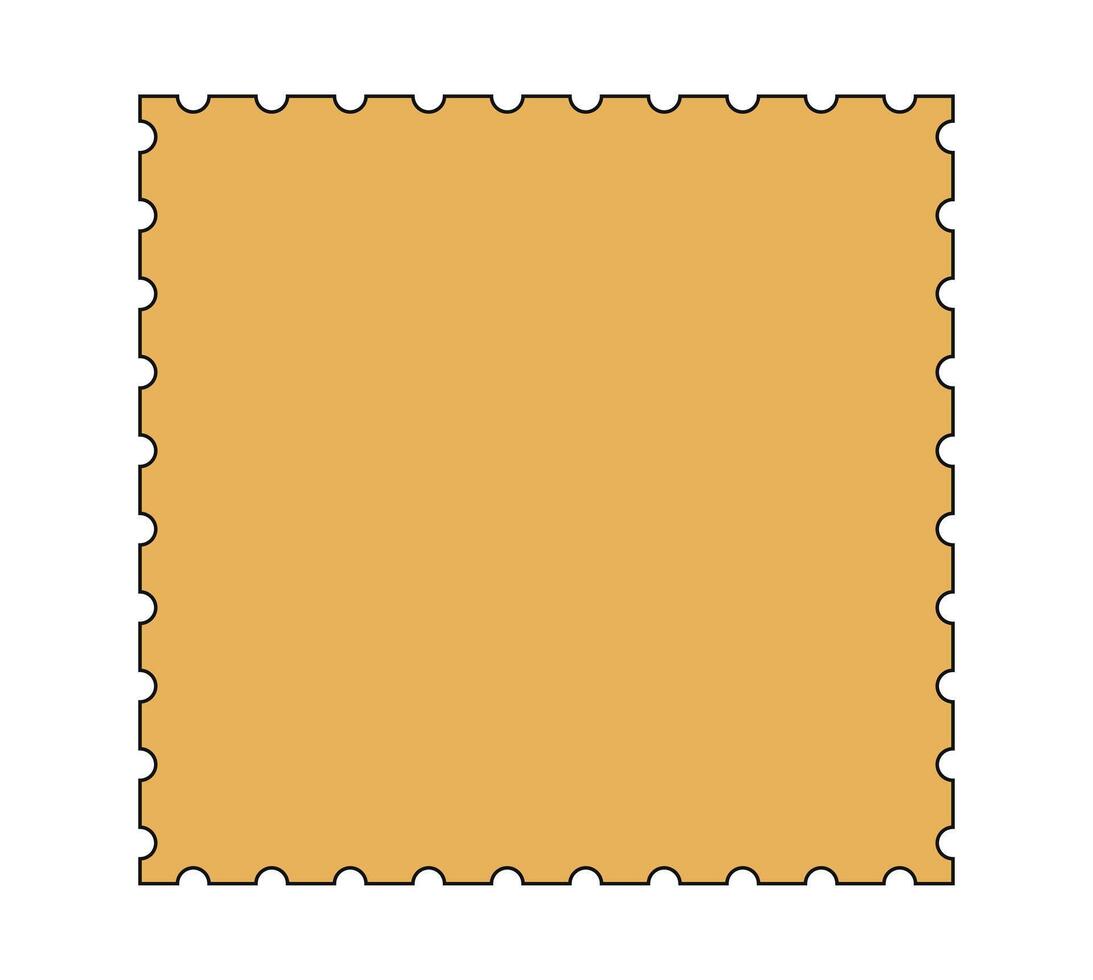 Illustration stamp retro unique design with blank background vector