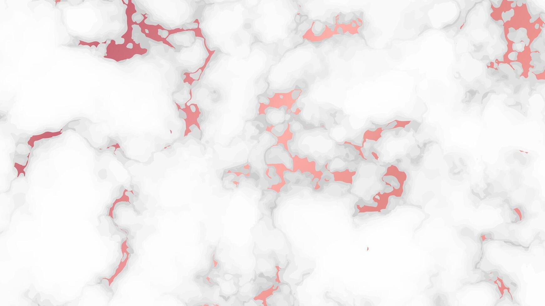 Rose gold marble texture background vector