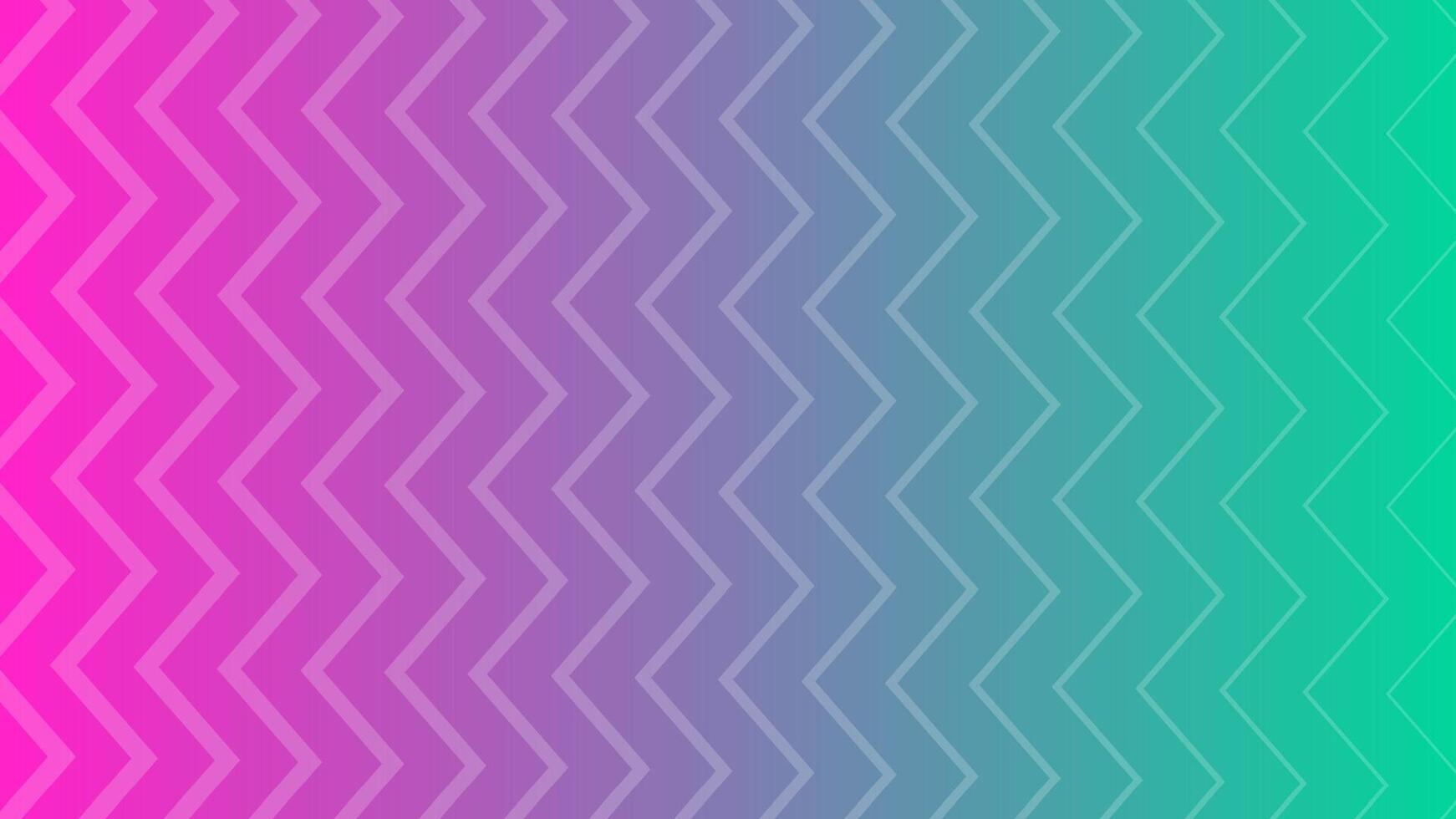 Modern colorful gradient background with zig zag lines vector