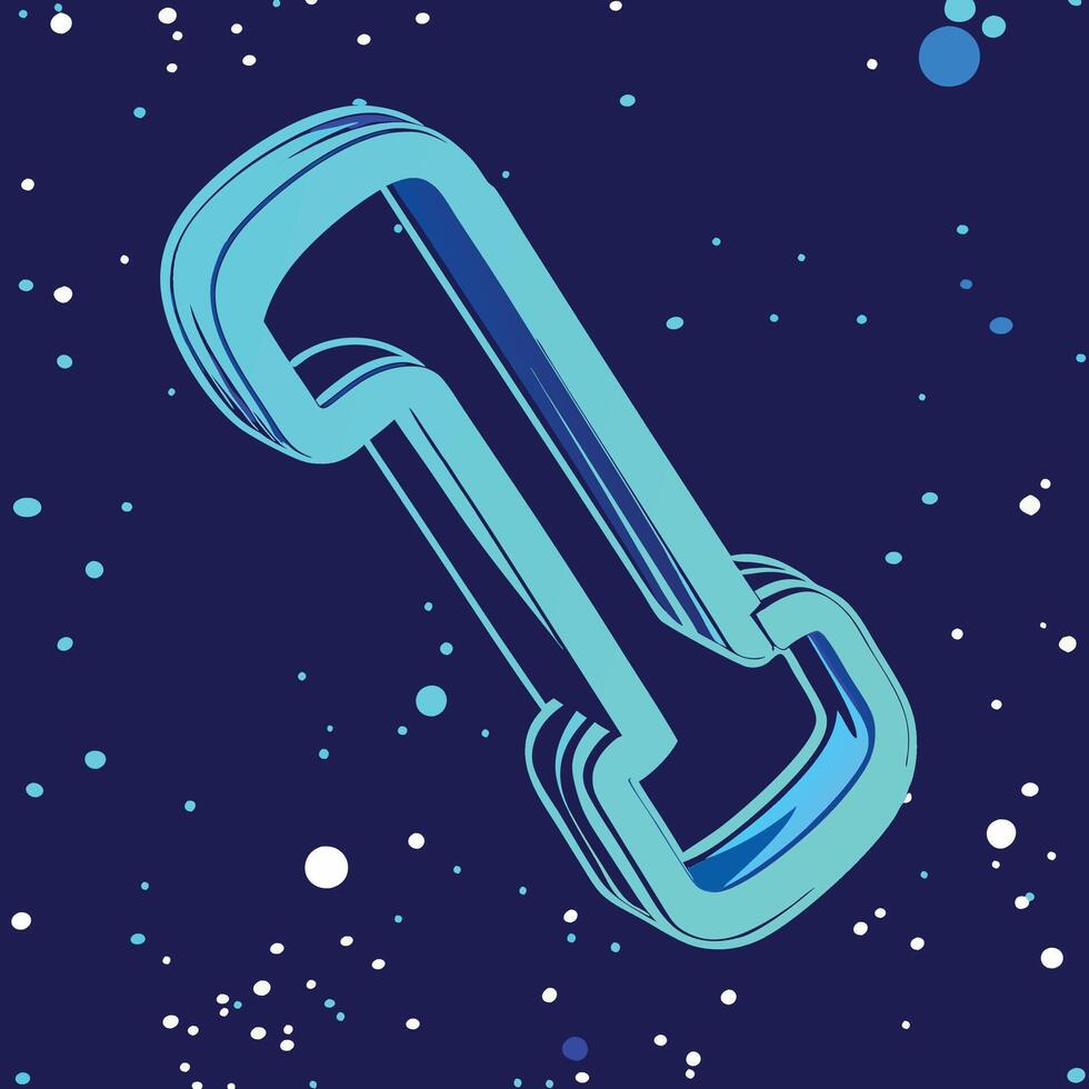 Abstract Teal Curved Lines on Dark Blue Background vector