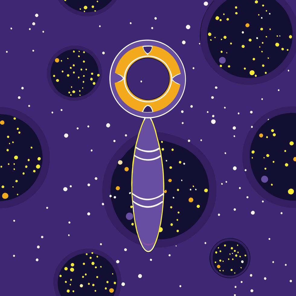 Cosmic Orb A Galactic Exploration Tool vector