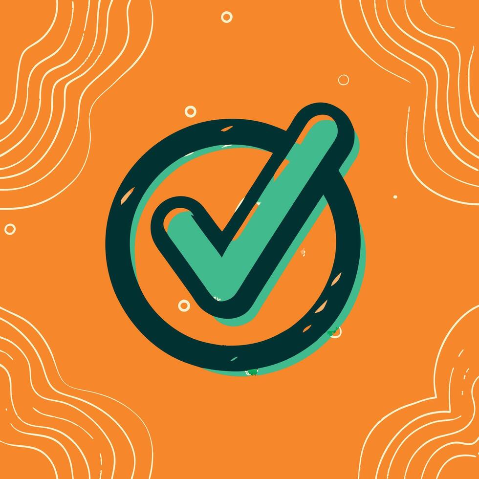Check Mark Icon Approval, Confirmation, and Validation Symbol vector