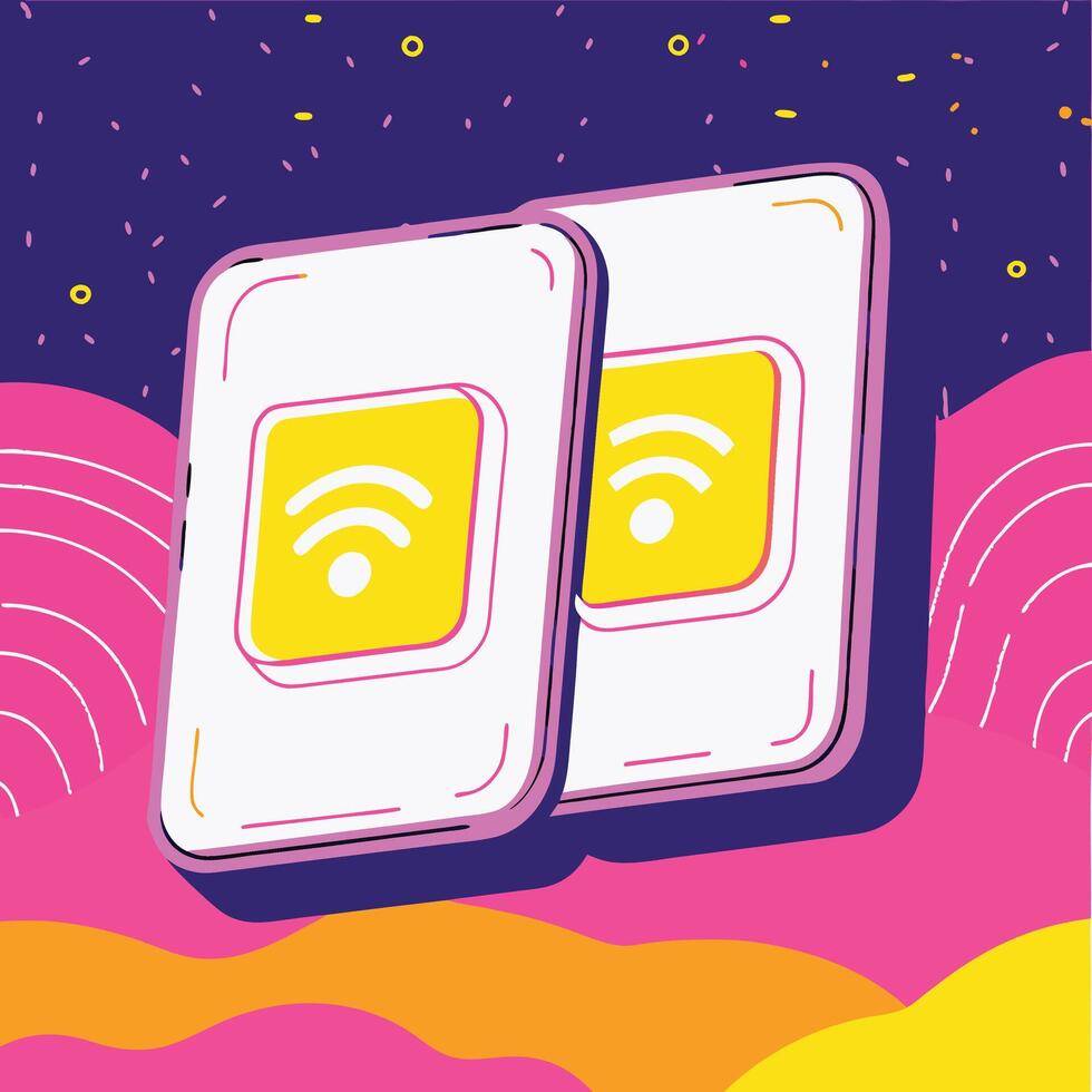 Dual Wireless Connectivity Enhanced Signal Range vector