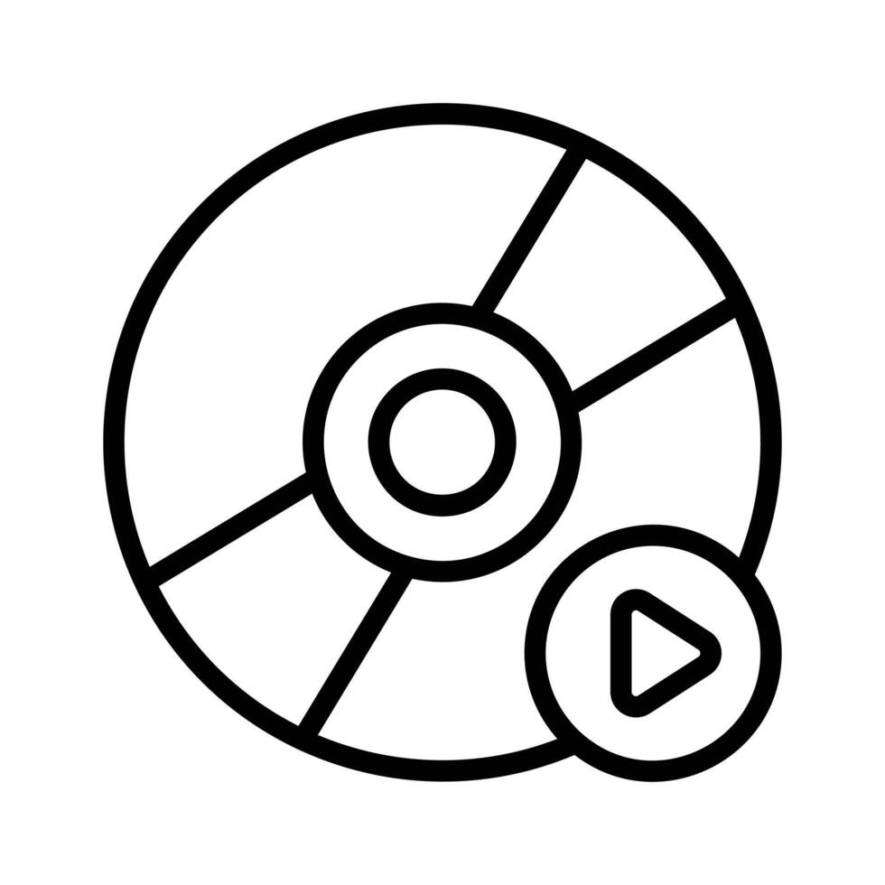 Compact Disc for storing and sharing multimedia content vector